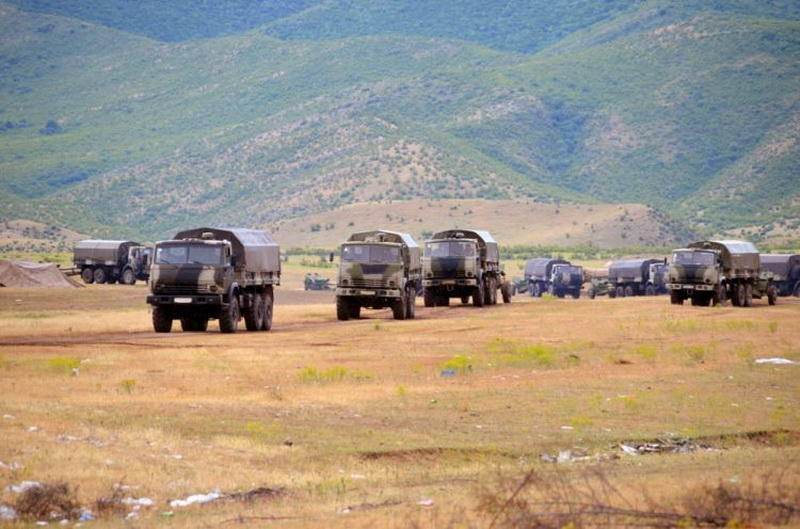 В ходе широкомасштабных учений азербайджанской армии проведены боевые стрельбы