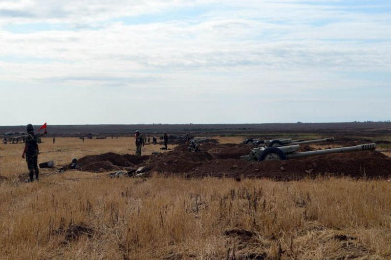 В ходе широкомасштабных учений азербайджанской армии проведены боевые стрельбы
