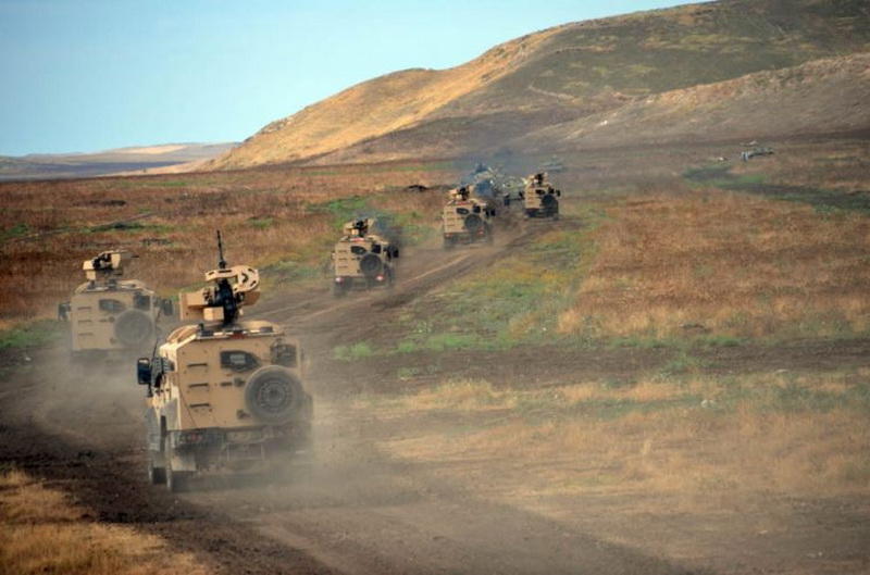 В ходе широкомасштабных учений азербайджанской армии проведены боевые стрельбы