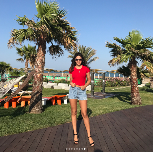 Pərvin Abıyeva çimərlik mövsümünü açdı