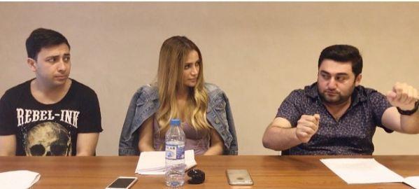 Nigar Camal filmə çəkilir