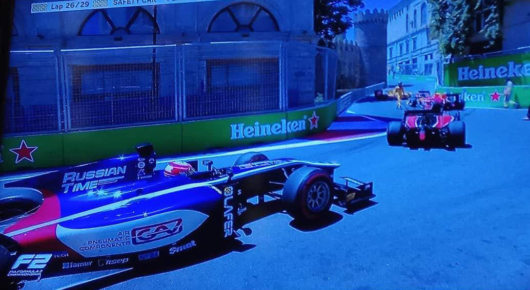Bir neçə pilot Formula 2 yarışlarında qəza törətdi