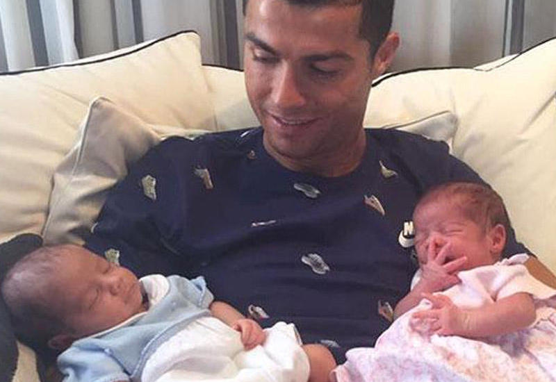 Bu da Ronaldonun əkizləri