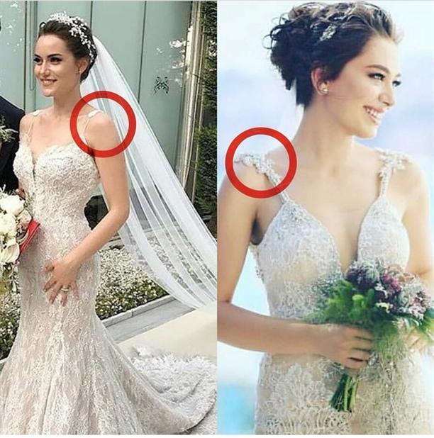 Fahriye ilə Neslihanın gəlinliyi eynidir?