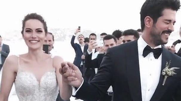 Fahriye toyunda 3 gəlinlik geyindi
