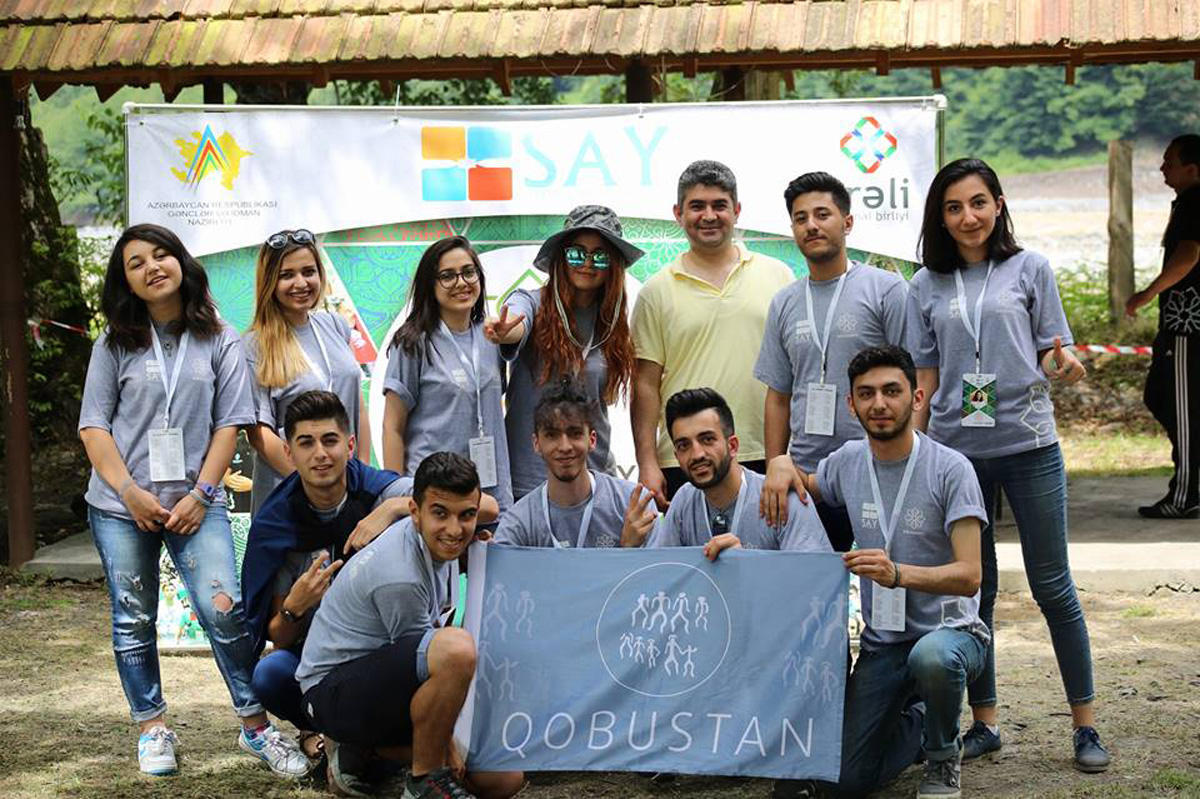 Классное лето азербайджанской молодежи – активный отдых на природе