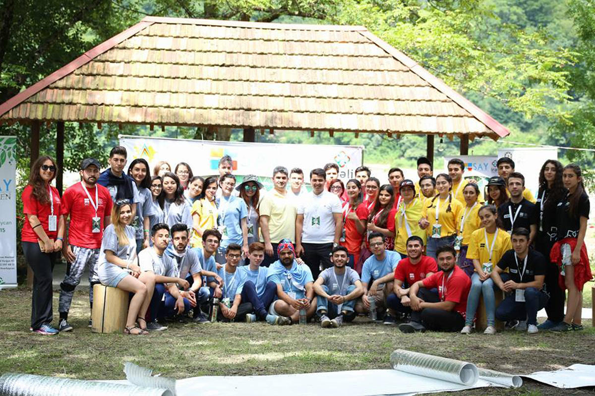 Классное лето азербайджанской молодежи – активный отдых на природе