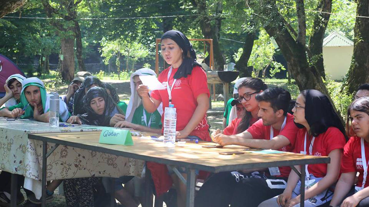 Классное лето азербайджанской молодежи – активный отдых на природе