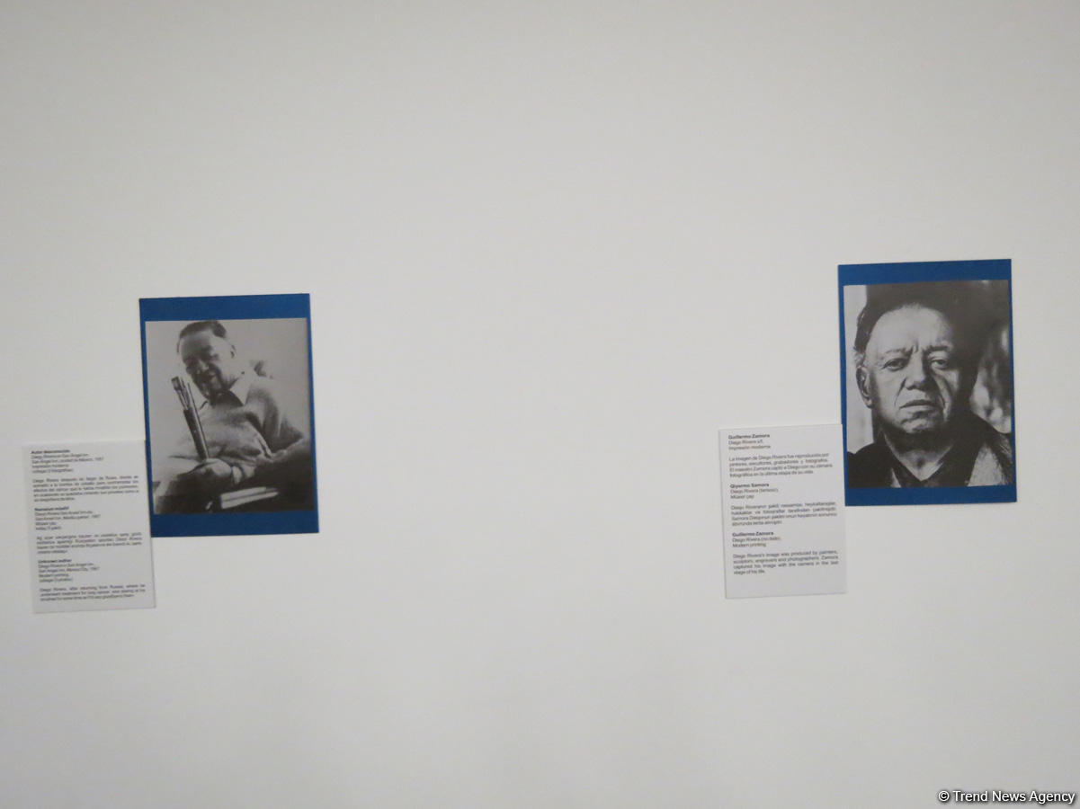 В Баку прошла фотовыставка, посвященная Фриде Кало и Диего Ривере