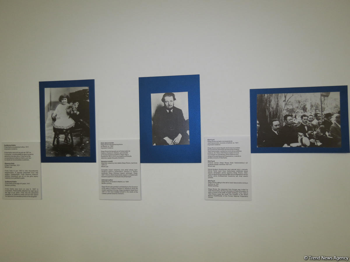 В Баку прошла фотовыставка, посвященная Фриде Кало и Диего Ривере