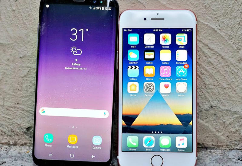 Тест на прочность: iPhone 7 Plus против Samsung Galaxy S8