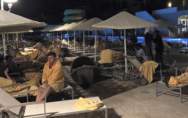 "Bütün otel həyətdədir" - İlkin Həsəninin Türkiyə istirahətini zəlzələ pozdu