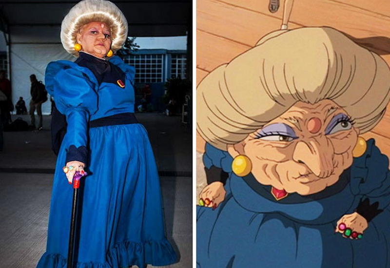 Бразильянка талантливо перевоплощается в персонажей мультфильмов