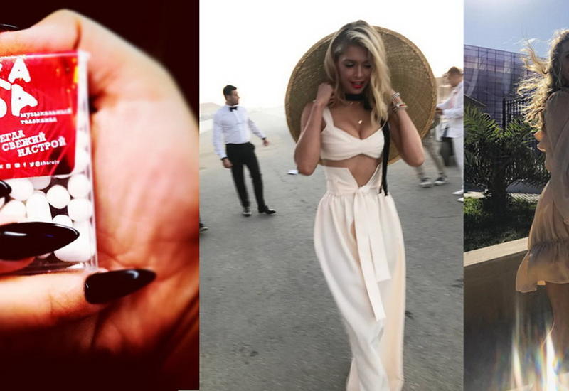 Баку и Фестиваль "ЖАРА" в Instagram российских звезд