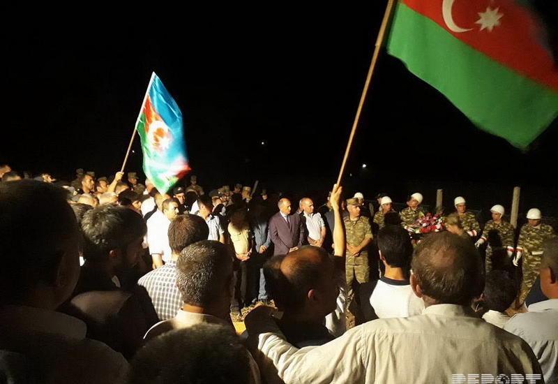 В Джалилабаде похоронен шехид Гусейн Акберли