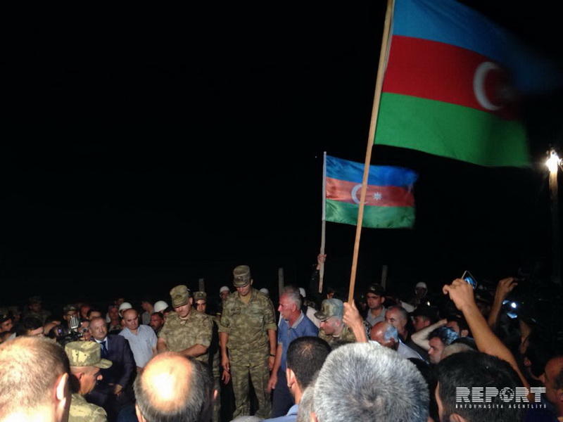 В Джалилабаде похоронен шехид Гусейн Акберли