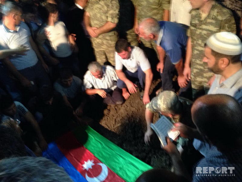 В Джалилабаде похоронен шехид Гусейн Акберли