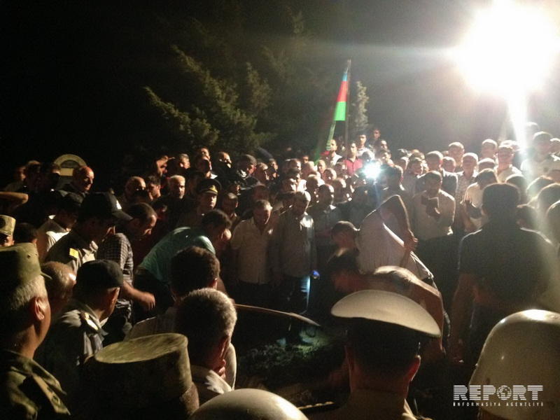 В Джалилабаде похоронен шехид Гусейн Акберли