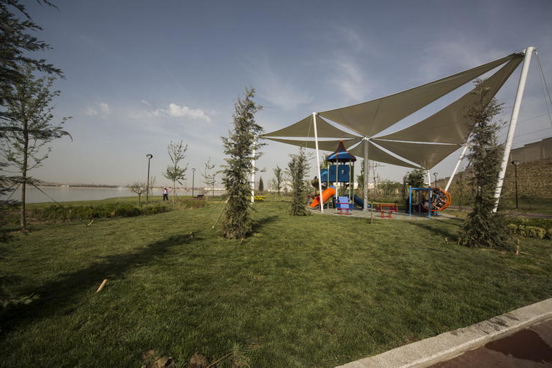 Böyükşor gölü yeni görkəmdə