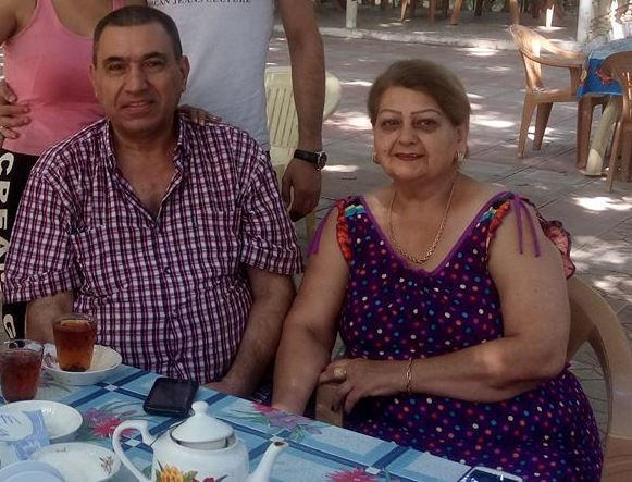 Rəhman Rəhmanov həyat yoldaşı ilə