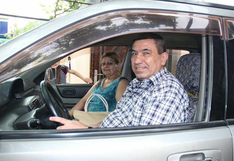 Rəhman Rəhmanov həyat yoldaşı ilə