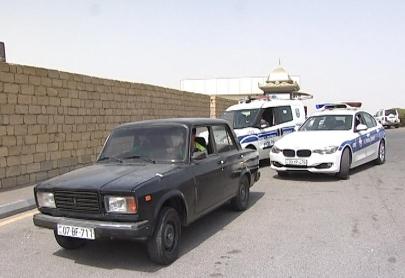 В Баку арестовали автохулигана