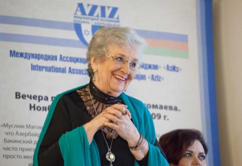 Народная артистка Азербайджана отметила свой юбилей