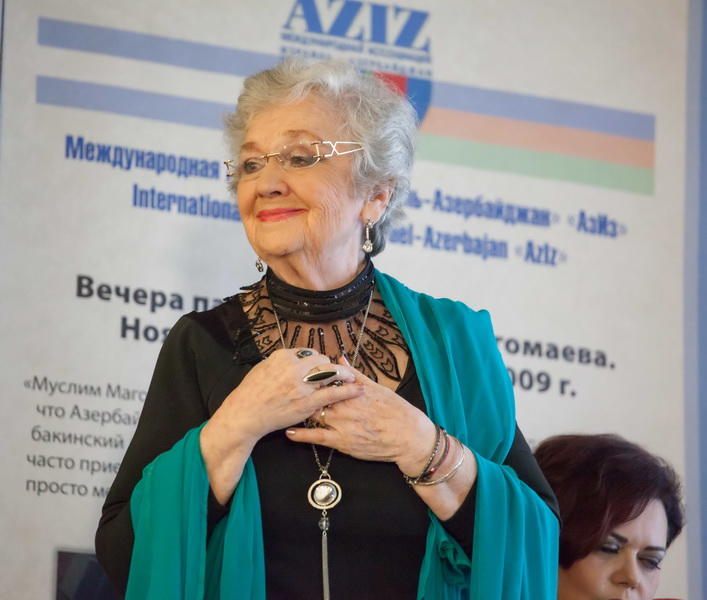 Народная артистка Азербайджана отметила свой юбилей