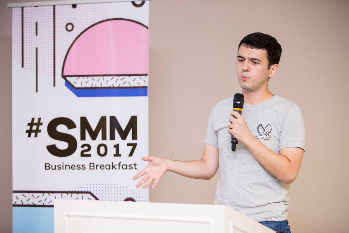 Азербайджанская молодежь в социальных медиа - развитие и бизнес #SMM2017 Business Breakfast
