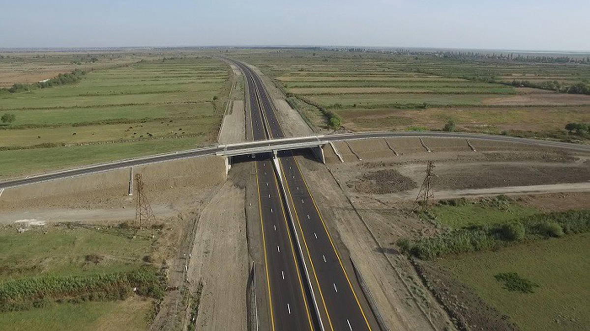 Так выглядит новая дорога Алят-Астара-граница с Ираном