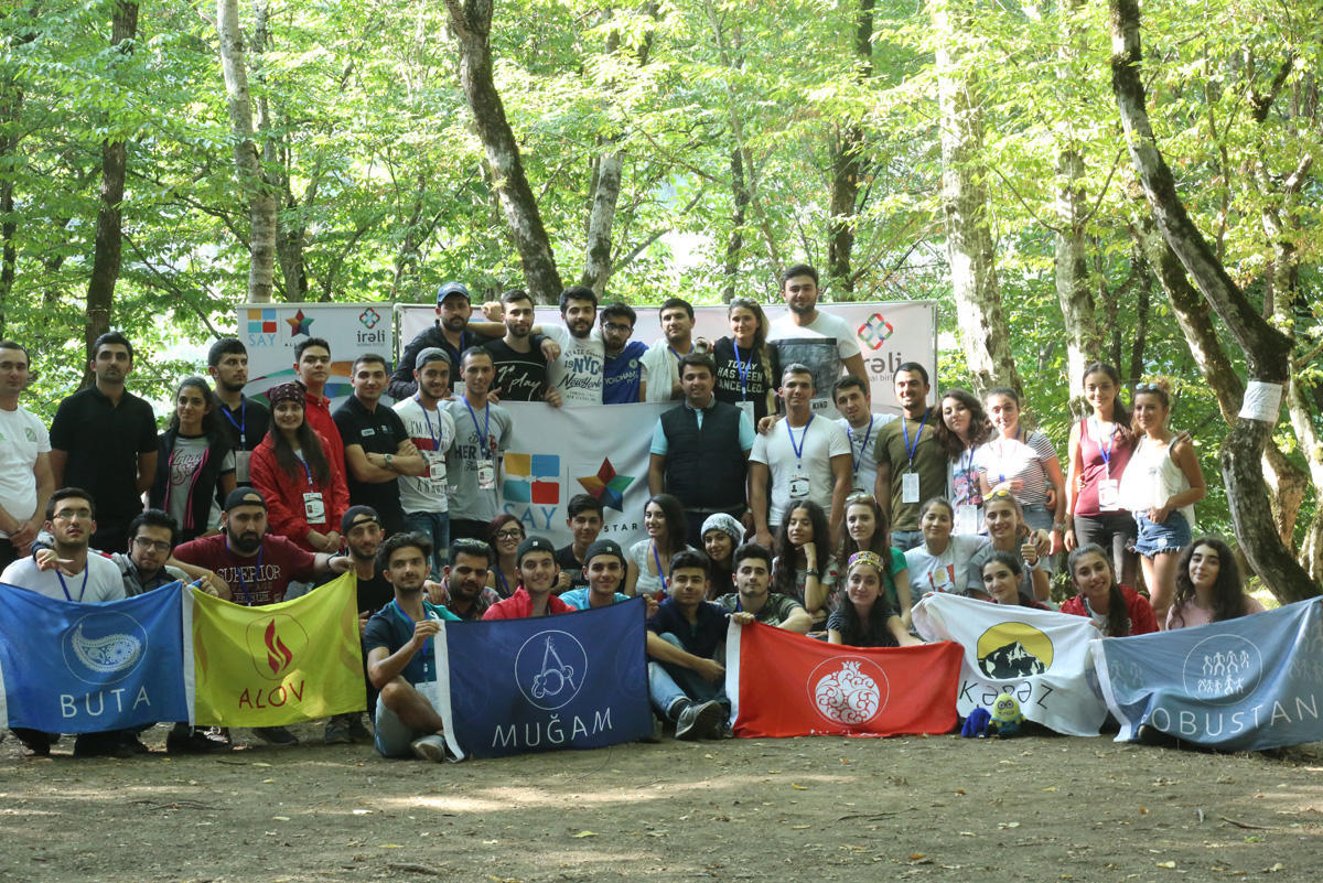 В Губе прошло факельное шествие