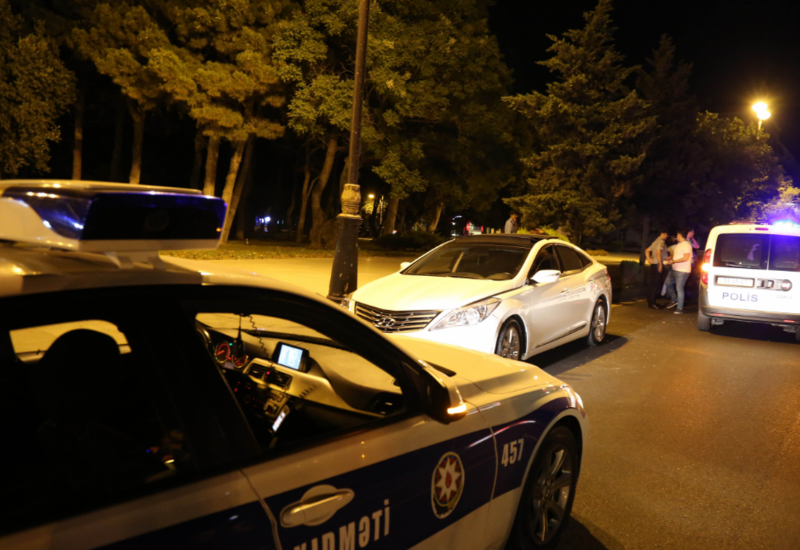 Патрульные полицейские попали в ДТП в Товузе, есть пострадавшие