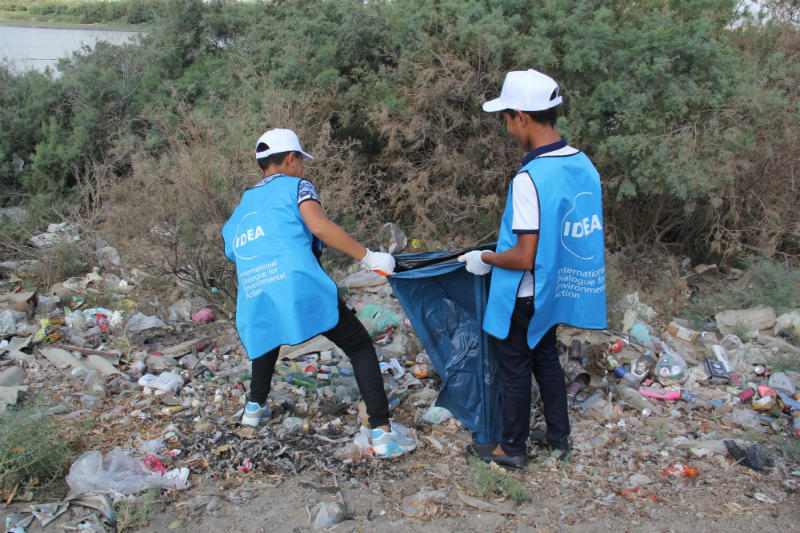 В Азербайджане прошла акция по очистке дельты реки Кура