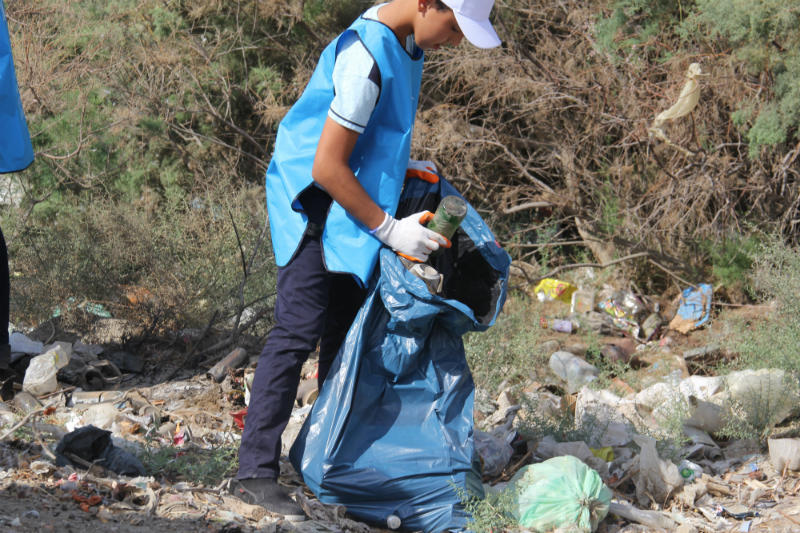 В Азербайджане прошла акция по очистке дельты реки Кура