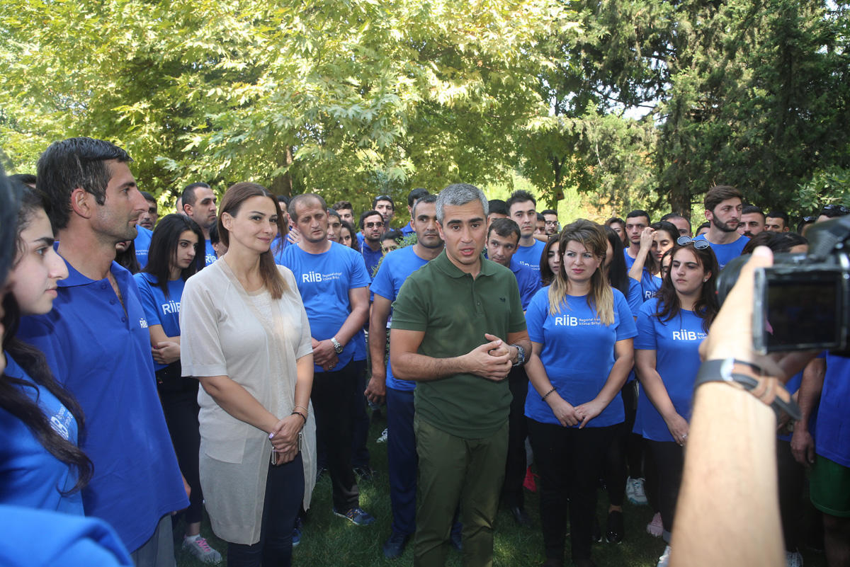 Проведена встреча с волонтерами Общественного объединения «Региональное развитие» Фонда Гейдара Алиева