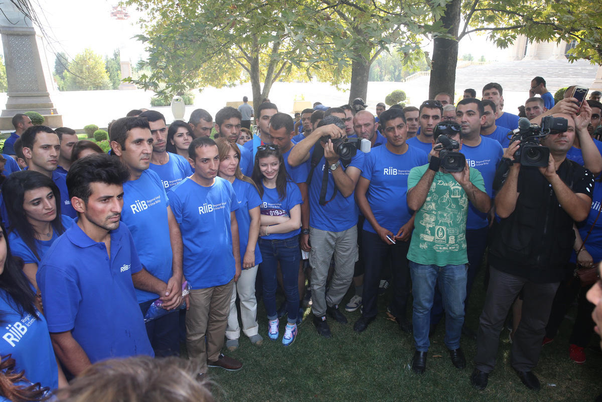 Проведена встреча с волонтерами Общественного объединения «Региональное развитие» Фонда Гейдара Алиева