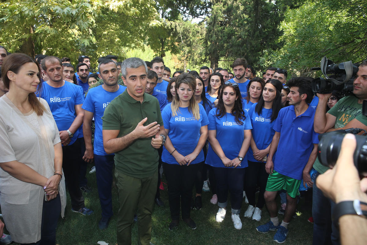 Проведена встреча с волонтерами Общественного объединения «Региональное развитие» Фонда Гейдара Алиева