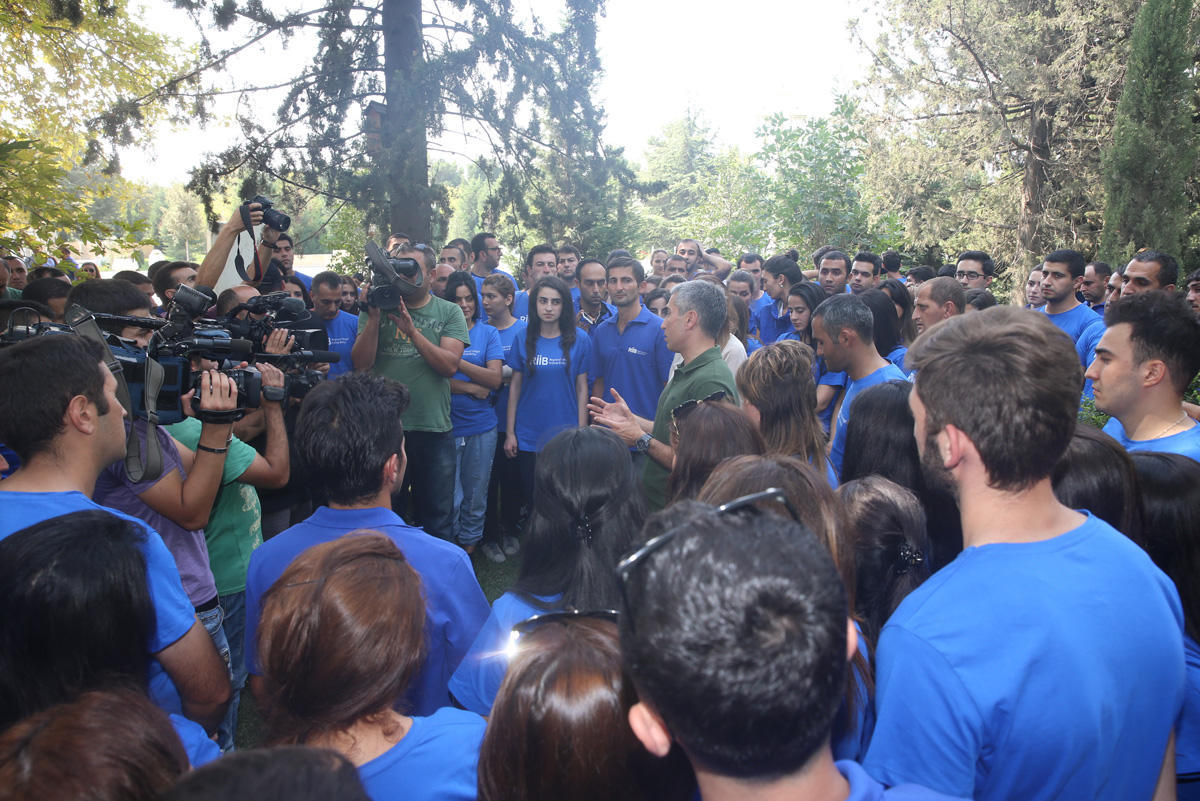 Проведена встреча с волонтерами Общественного объединения «Региональное развитие» Фонда Гейдара Алиева