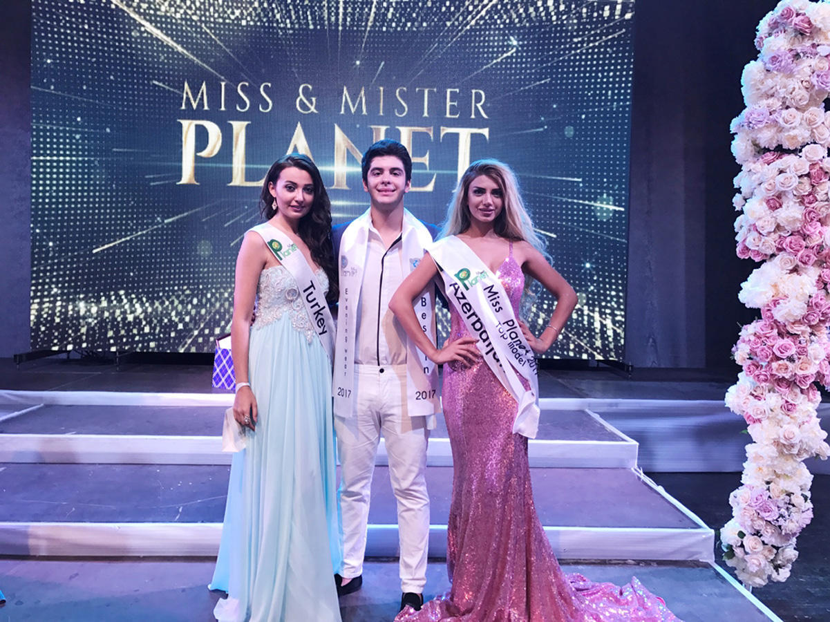 Азербайджанские модели на конкурсе красоты “Miss & Mister Planet - 2017”