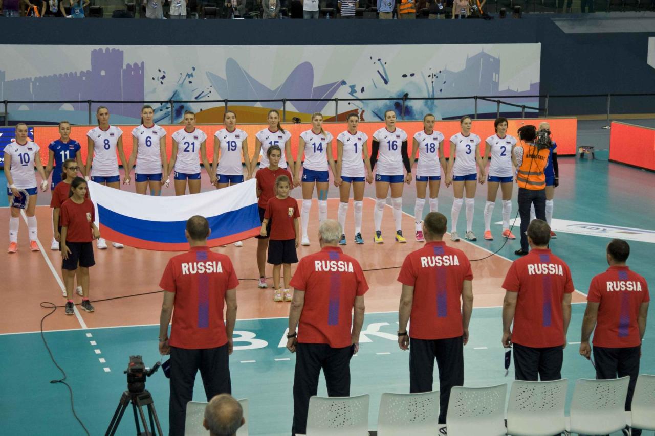 В Баку продолжается чемпионат Европы по волейболу