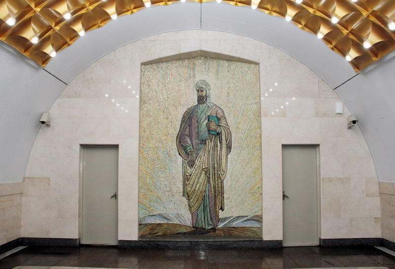 "Низами". Вот как выглядит самая красивая станция метро после ремонта