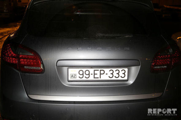 Porsche Пярвин Абыевой отправили на штрафстоянку