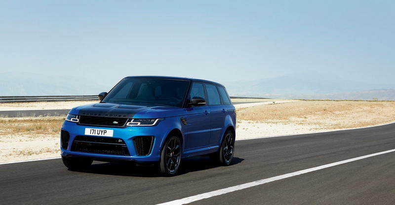 Обновленный Range Rover Sport: гибрид и более мощный SVR