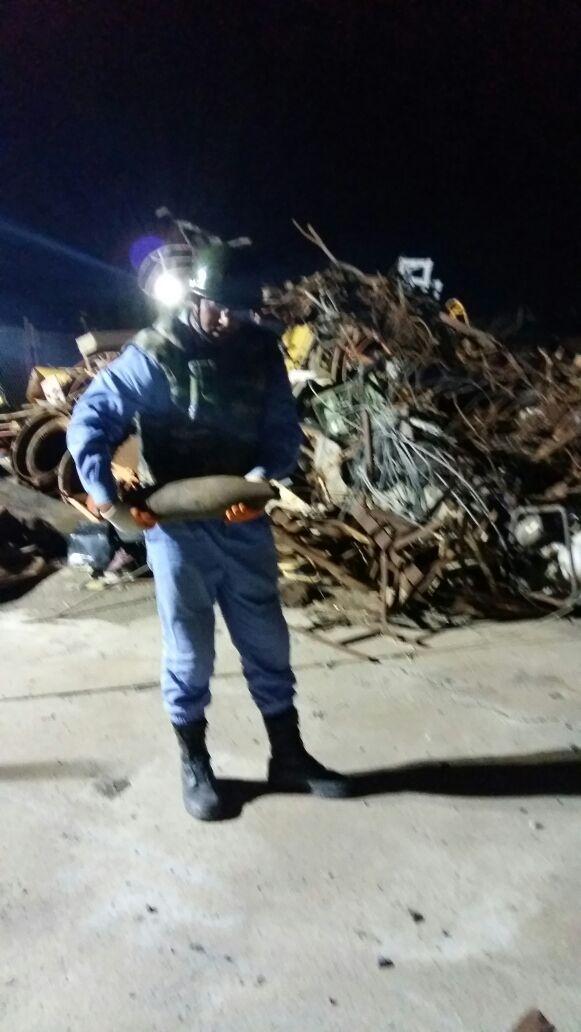 Опасная находка на заводе в Сумгайыте