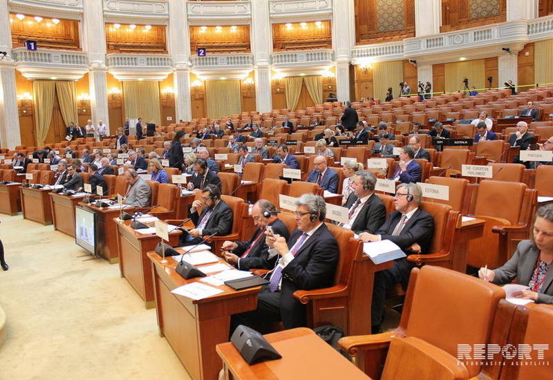 Azərbaycanlı deputat NATO PA-da Ermənistanın işğalçı siyasətindən danışdı