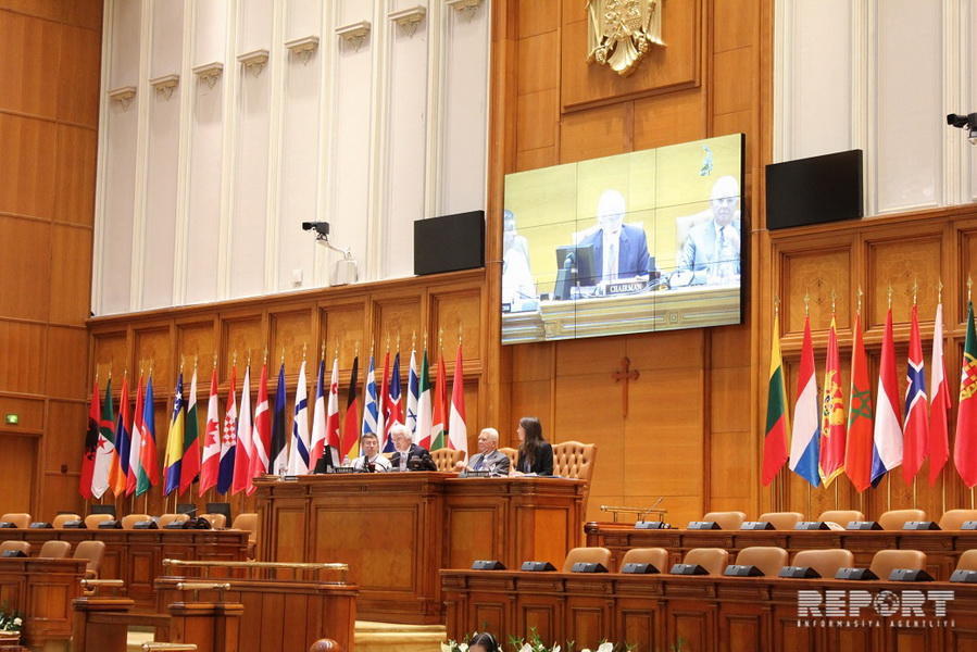 Azərbaycanlı deputat NATO PA-da Ermənistanın işğalçı siyasətindən danışdı