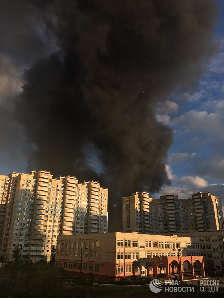 Пожар в торговом центре в Москве: миллиарды рублей ущерба