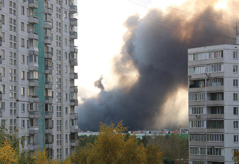 Пожар в торговом центре в Москве: миллиарды рублей ущерба