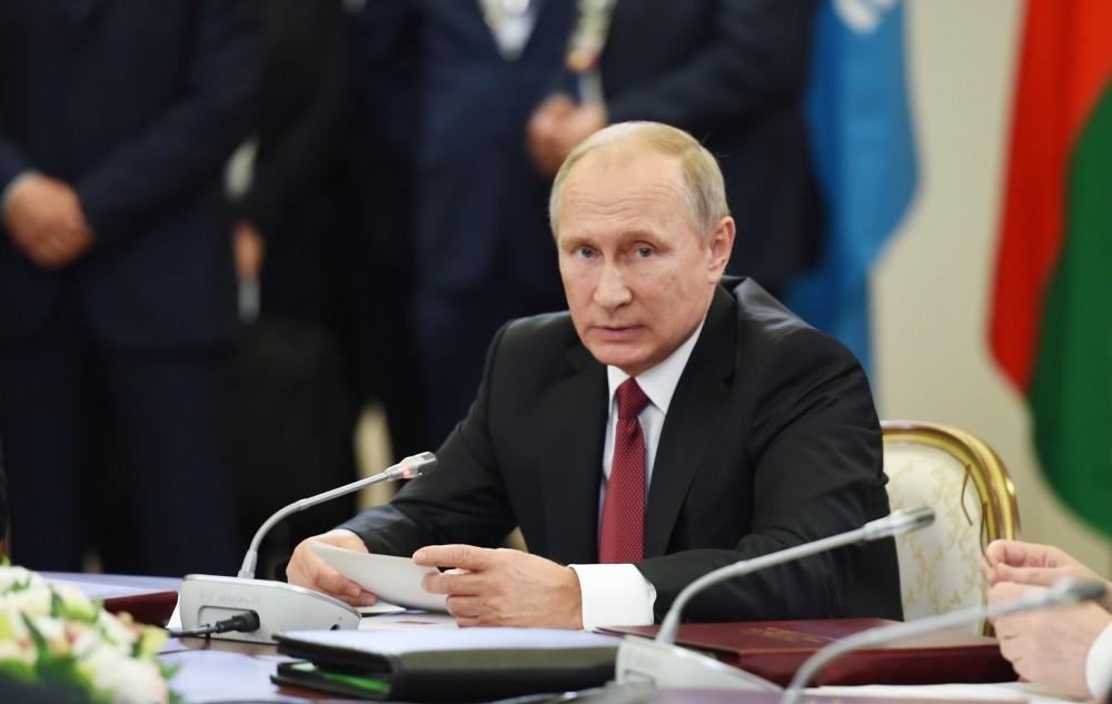 Президент Ильхам Алиев принял участие в заседании Совета глав государств СНГ в расширенном составе