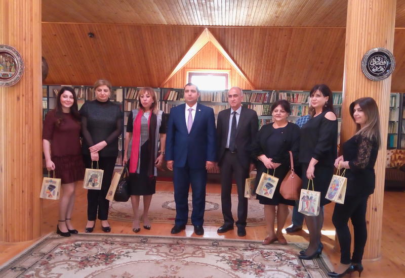 Musiqi Mədəniyyəti Dövlət Muzeyinin əməkdaşları Misirin Azərbaycandakı səfirliyində